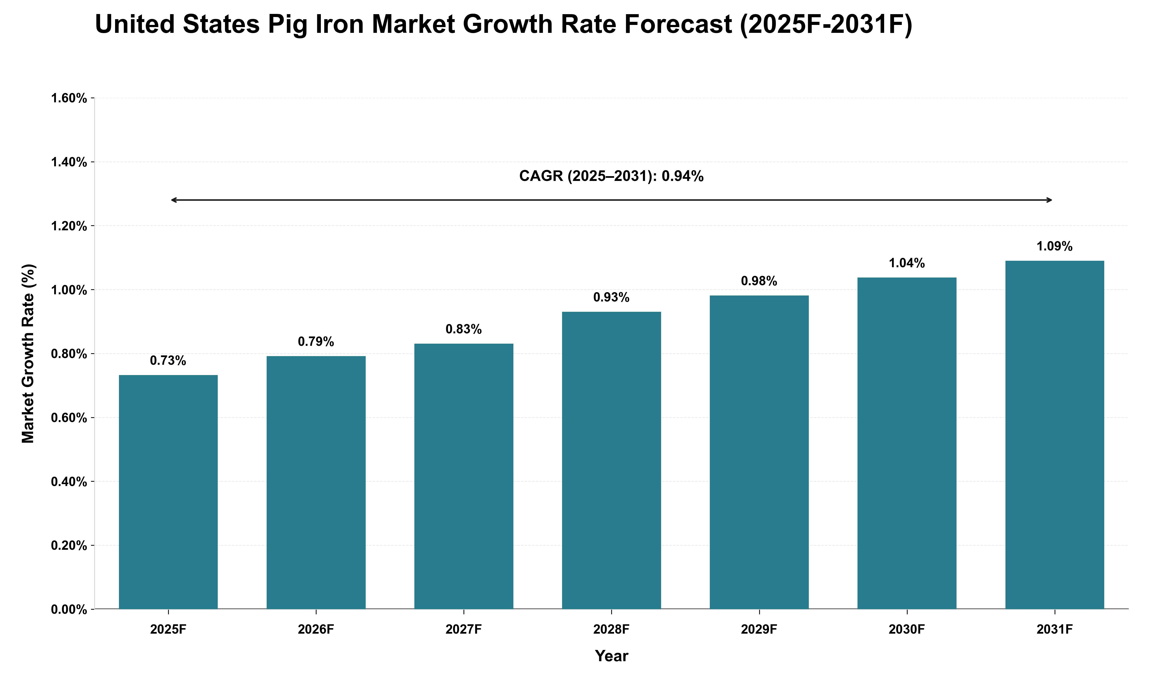 United States Pig Iron Market Growth Rate Analysis (2025 - 2031)
