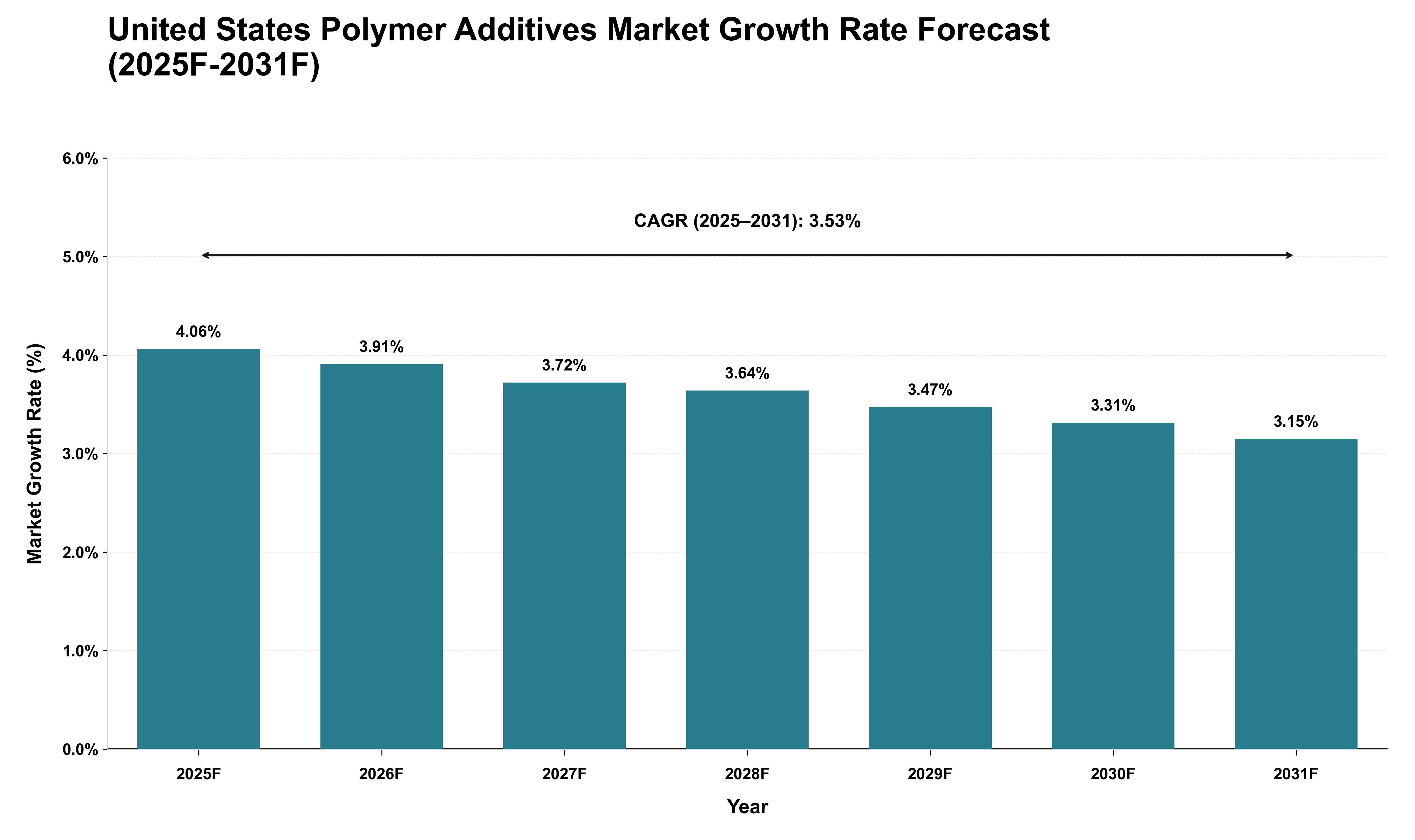 United States Polymer Additives Market Growth Rate Analysis (2025 - 2031)