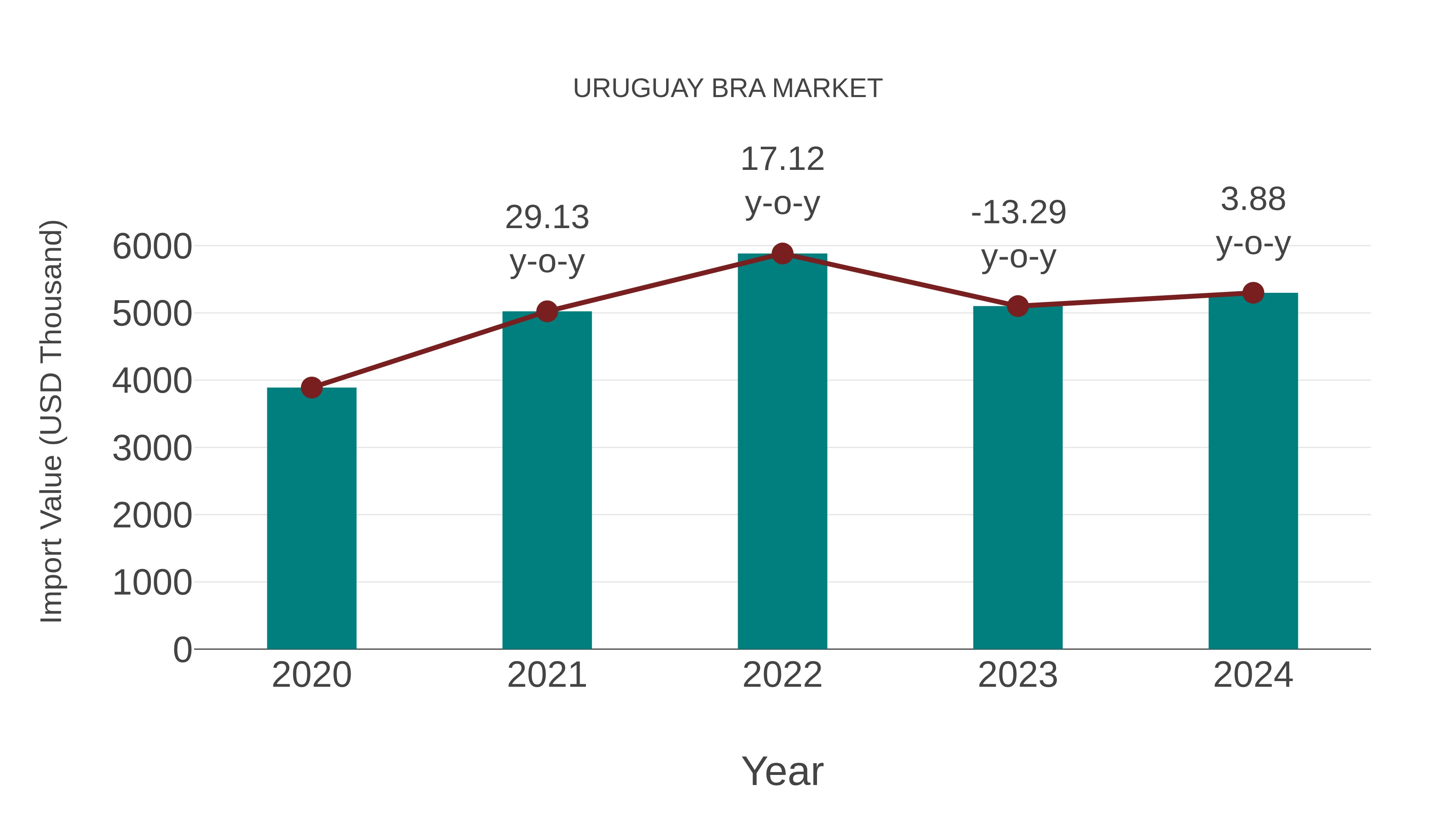  Uruguay Bra Market: Import Trend Analysis