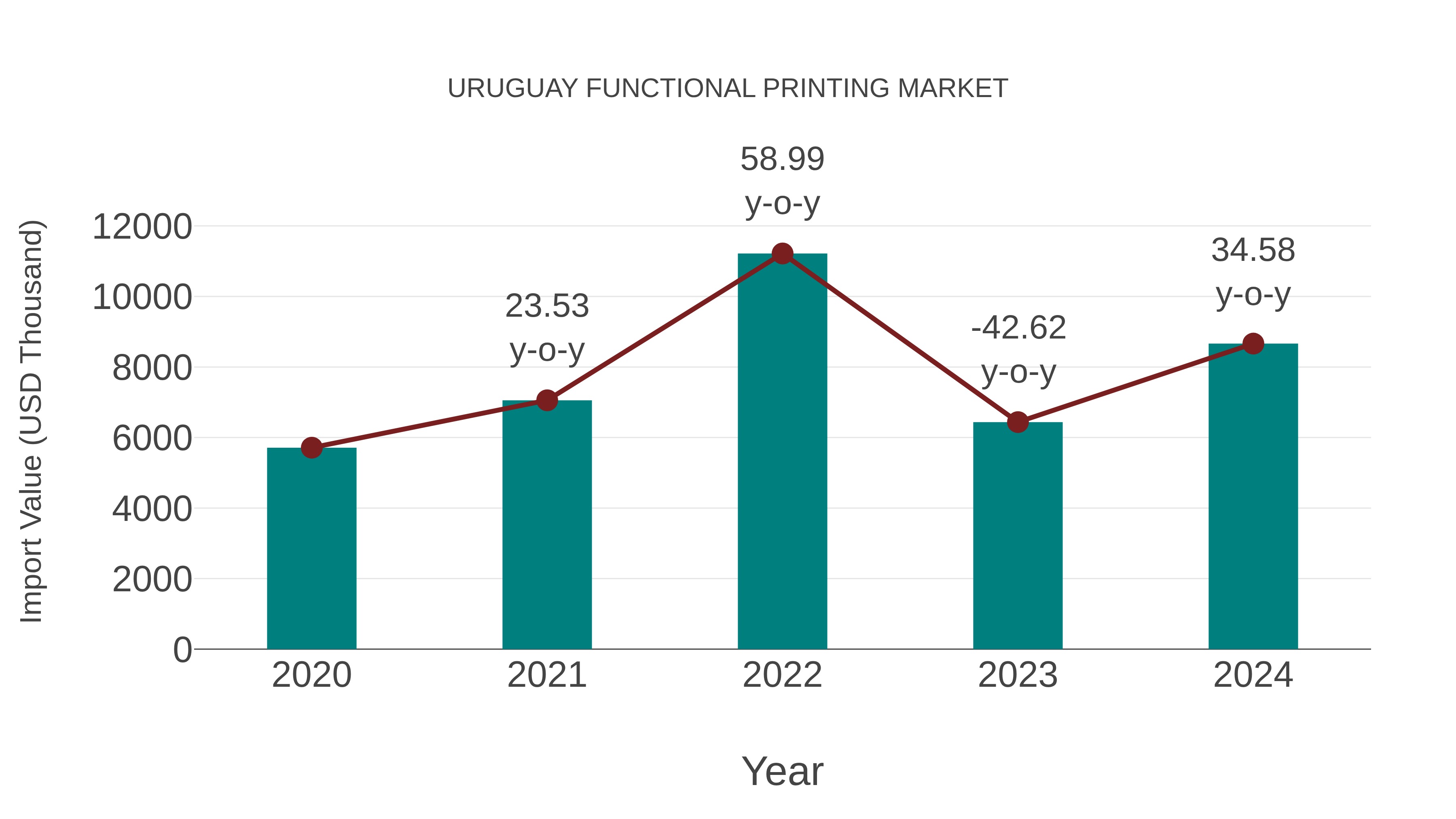  Uruguay Functional Printing Market: Import Trend Analysis