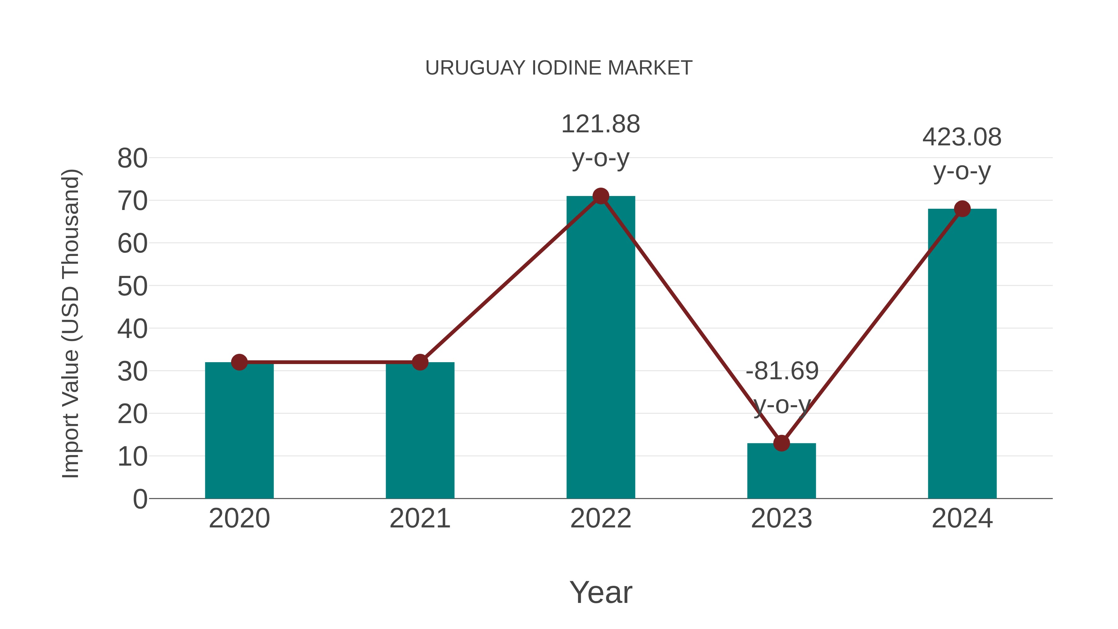 Uruguay Iodine Market: Import Trend Analysis