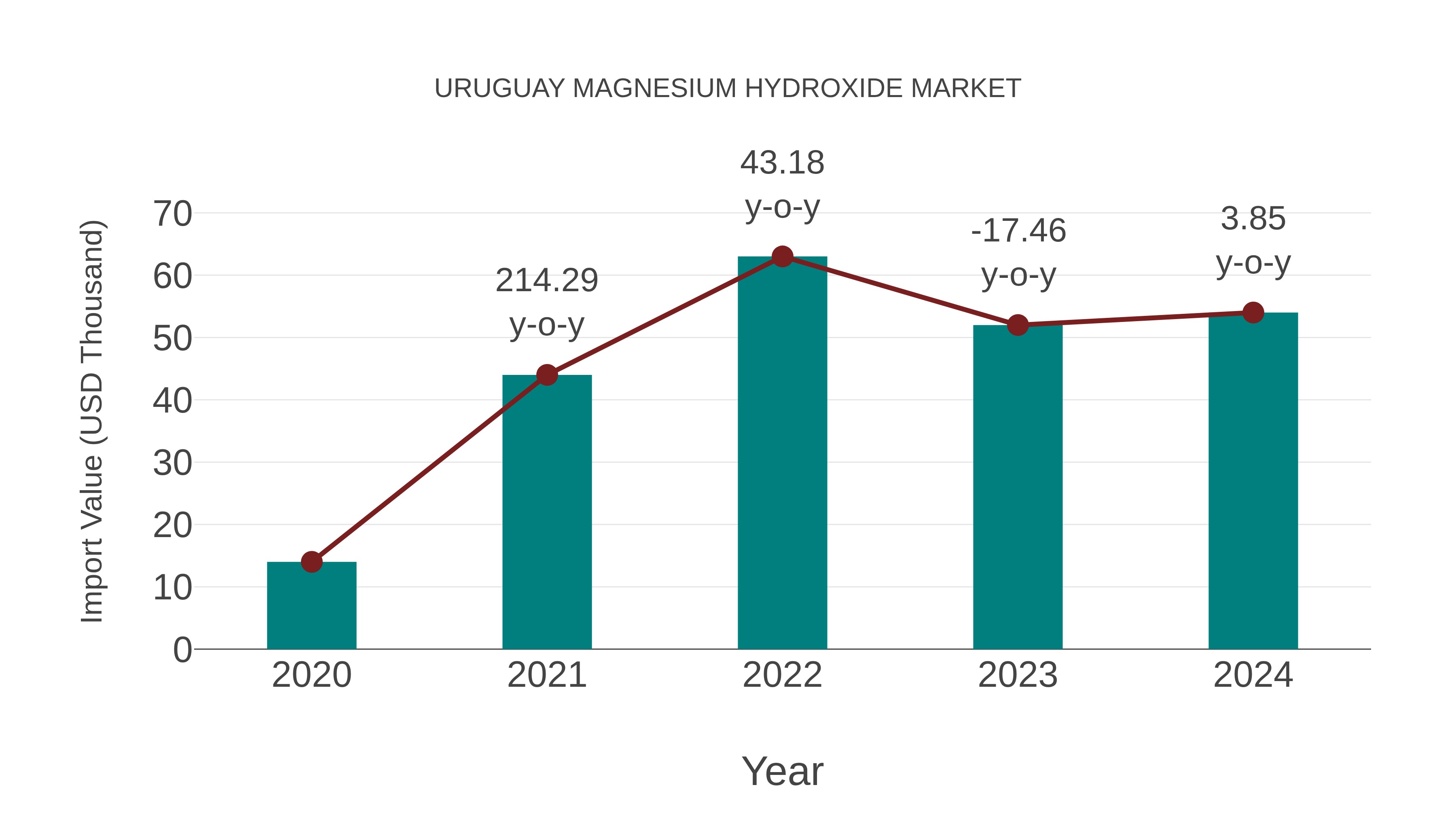  Uruguay Magnesium Hydroxide Market: Import Trend Analysis