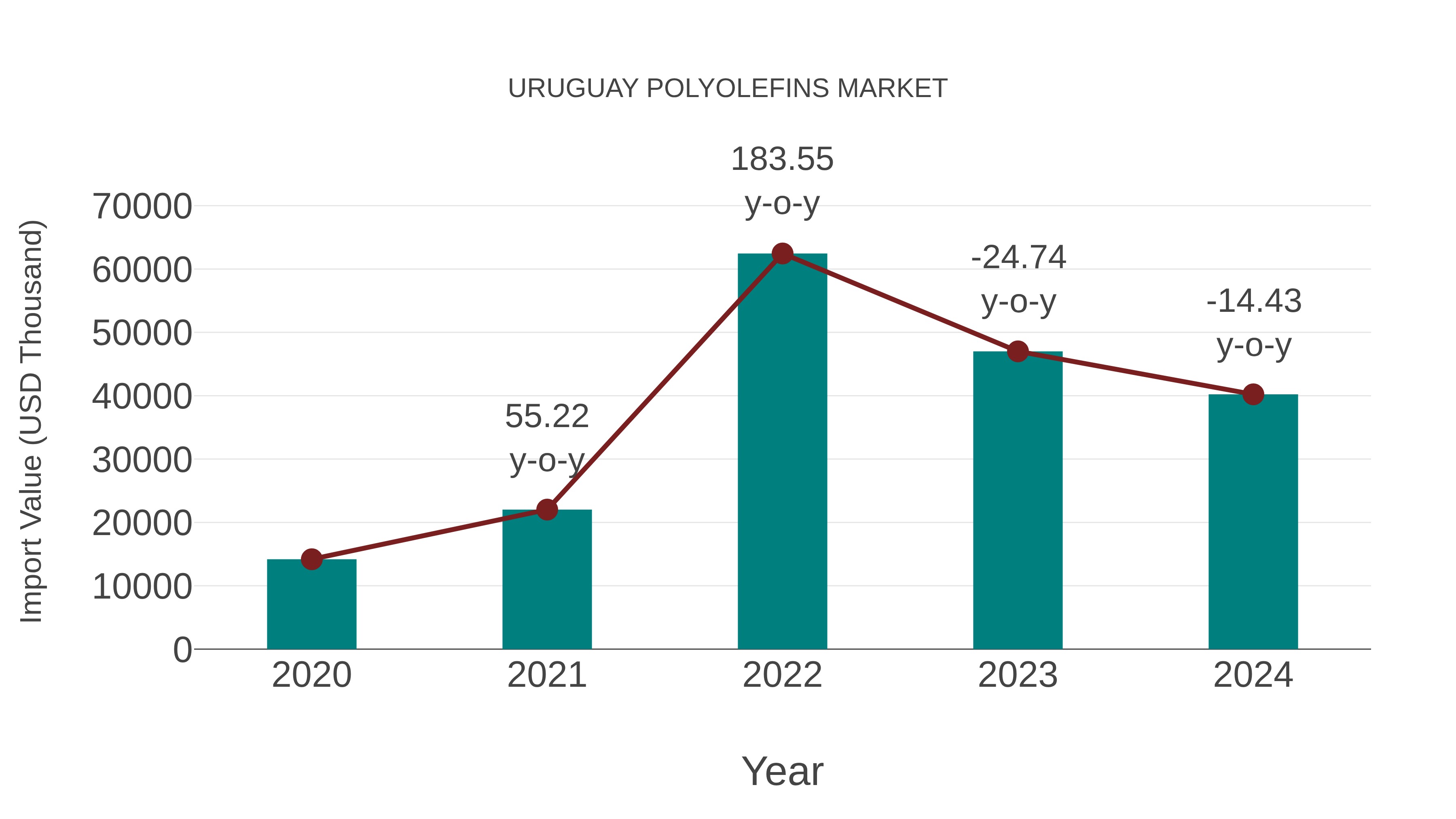  Uruguay Polyolefins Market: Import Trend Analysis