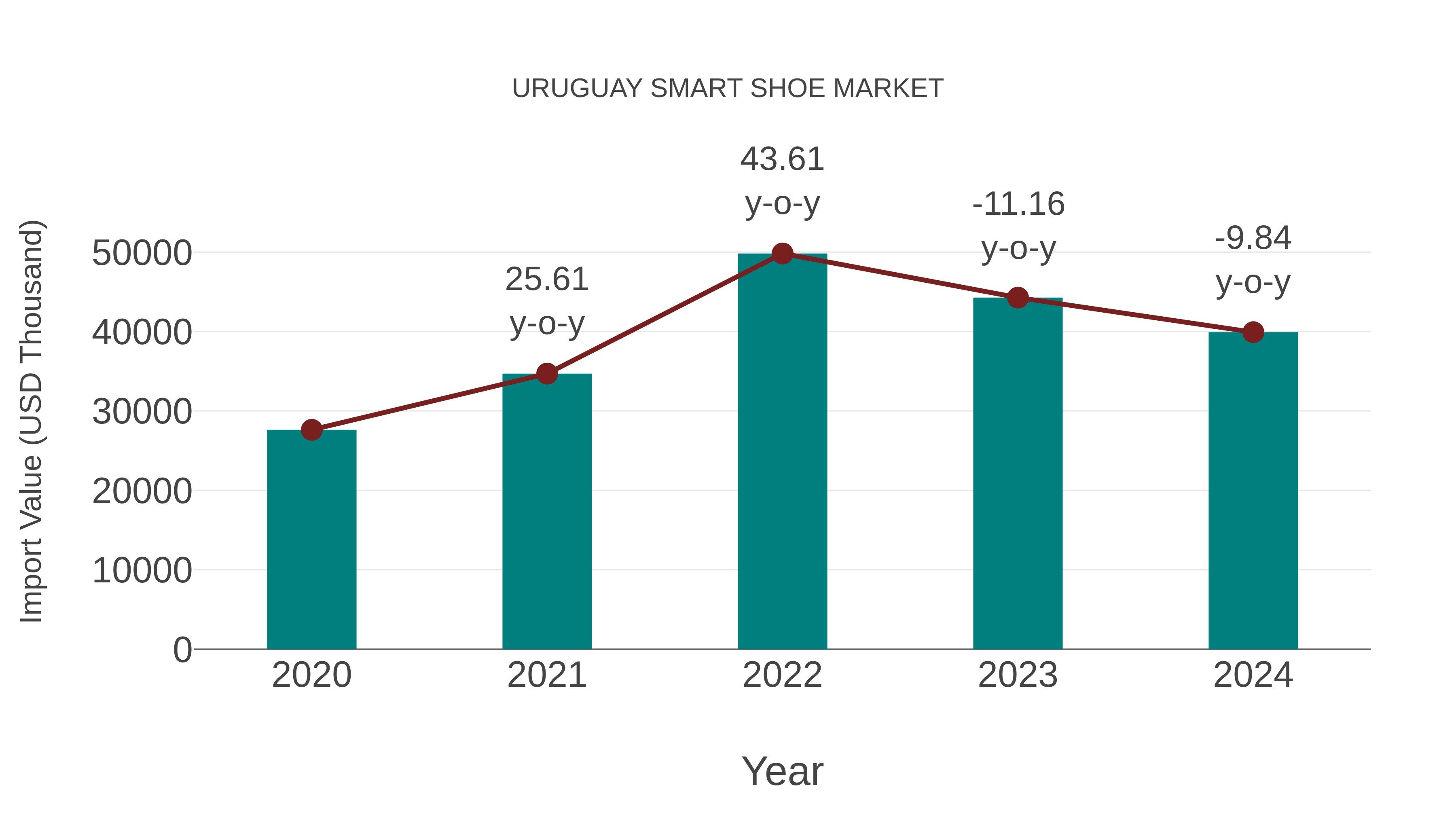  Uruguay Smart Shoe Market: Import Trend Analysis