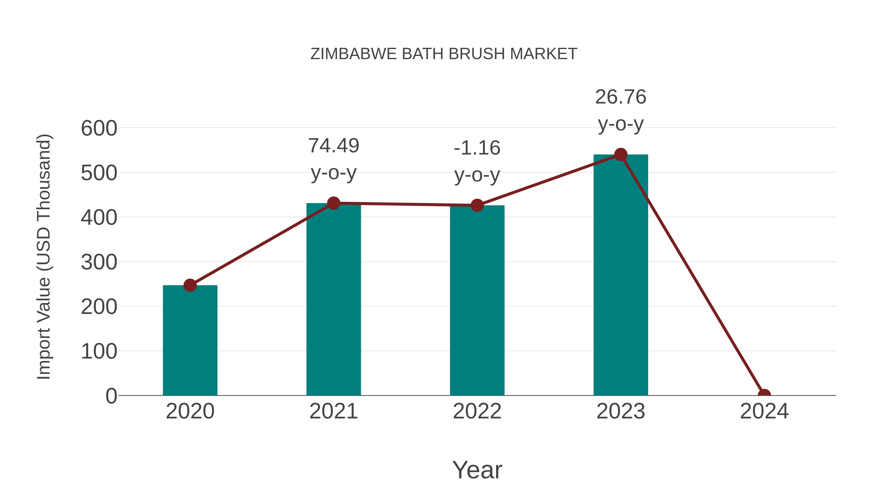  Zimbabwe Bath Brush Market: Import Trend Analysis