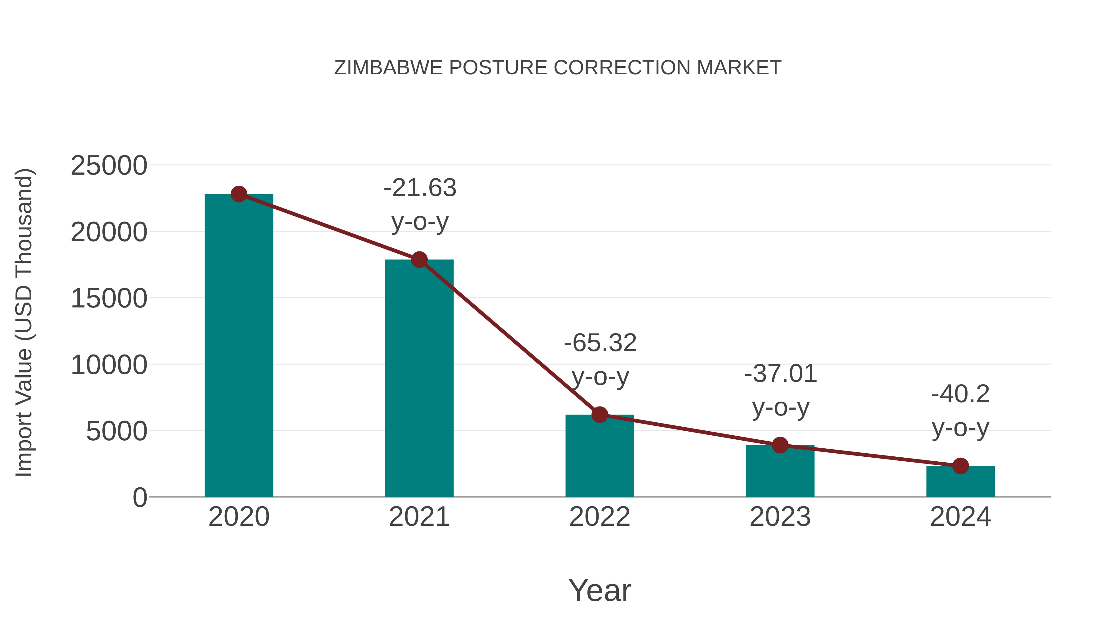  Zimbabwe Posture Correction Market: Import Trend Analysis